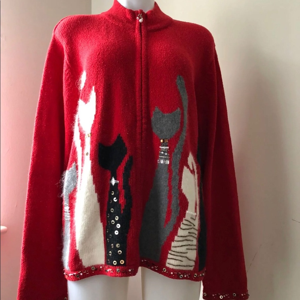 Cats sweater